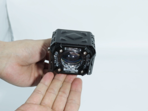 Mini LED Driving Light 1 Pair Waterproof High/Low Beam Flashing Universal for Car Motorcycle