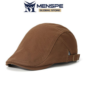 MENSPE Men Women Beret Hat Cotton Knitted Beret Cap Autumn and Winter Beret Outdoor Sunscreen Peaked Cap Fashion Retro British Style Golf Flat Cap Casual Hat Beret for Men