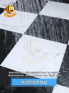 Wahaha 30X30CM & 60X60CM Marble Tiles Self Adhesive PVC Floor Sticker Lantai Vinyl Flooring Mozek Lantai Tikar Getah Lantai Pelekat