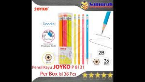 Pensil Kayu Joyko 2B & Pensil Metalik Toples: Pilihan Terbaik untuk Menggambar dan Menulis