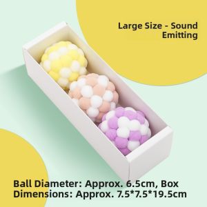 HOOPET | Teasing Interactive Cat Toy Ball for Kittens Grinding Teeth
