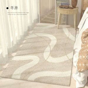 Bedside Carpet Bedroom Bedside Blanket Bed Front Thickened Cashmere Accessible Luxury Living Room Sofa and Tea Table Room Bay Window Floor Mat