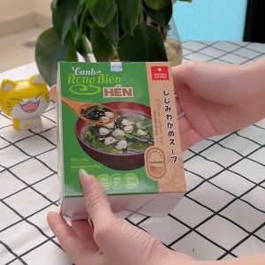 Canh rong biển hến Asuzac 35g (3.5g x 10gói) Gomi Mall