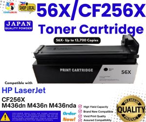 HP 56A/56X Toner Cartridge For use and Compatible with M436 High Yield Capacity