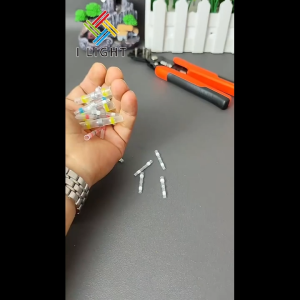 (Fast Delivery)50/100PCS Solder Seal Wire Connector Kit Electrical Wire Splice Wire Butt Terminal