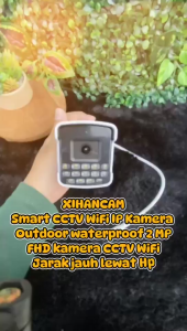 XIHANCAM Smart CCTV Wifi IP Kamera Outdoor Waterproof 2MP FHD Kamera CCTV Wifi Jarak Jauh Lewat HP
