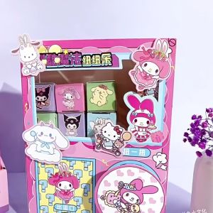 ตู้หมุนกระดาษ DIY ซานริโอ้ Sanrio Twister ของเล่นตู้หมุน น่ารักมาก กระดาษแฮนด์เมด ตู้ตกตา ของเล่นสำหรับเด็ก