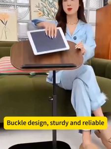Meja Belajar Coffee Table Meja Lipat Odern Bedside Lifting Table Adjustable Table Simple Laptop Table 边几桌