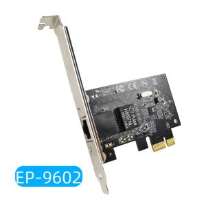 EDUP | EDUP 9602 PCIe Gigabit Ethernet Network Card 2.5Gbps 1-Port RJ45 with VLAN Wake-On-LAN PXE and Auto MDI-X IEEE Compliant