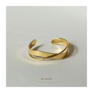 Mobius Ring 18K Non-Fading Design Winding Minimalist Normcore Style Ins High Quality All-Match Temperament Bracelet