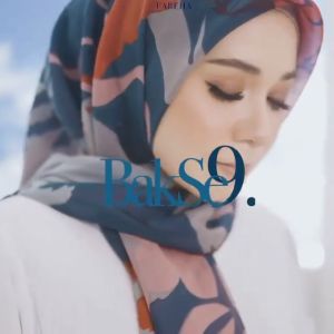 🌷 Harga Murah Gila! FAREHA Bawal Anti Kedut BAK SE Korean Chiffon Printed Scarf Floral