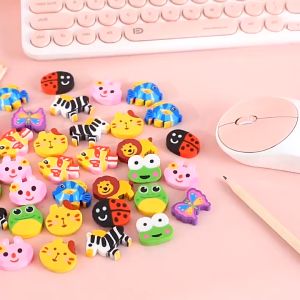 Cute Mini Animal Erasers | Fun Small Erasers for Kids | Stationery Gifts and Prizes