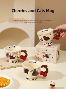 Cốc Thiết Kế Mèo Dễ Thương