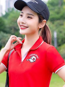 Áo Thun Polo Cổ Polo Tay Ngắn Thể Thao Cho Nữ Áo Thun in Logo Áo Thun Công Sở Áo Thun Trẻ Em Áo Thun Cotton Thường Ngày