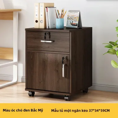 QICAIKAOLA | Tủ Lưu Trữ Dưới Bàn Làm Việc Có Khóa Hộc In Máy Tủ Ngắn