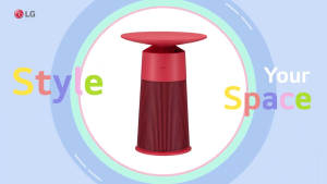 โต๊ะฟอกอากาศ LG PuriCare Aero Furniture สีขาว รุ่น AS20GPWZ0