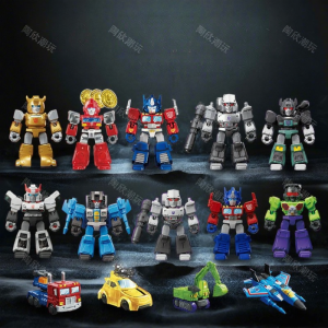 Transformers | Transformable Building Blocks Mini Robot Puzzle Toy