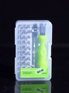 【Tool Pro】32-in-1 Multi-Purpose Precision Screwdriver with Magnetic Bit Set Combination Multifunctional Multi-Specification Mini Set Precision Professional Electronic Repair Tool Kit Set pemutar skru ketepatan 32合1精密螺丝刀维修工具