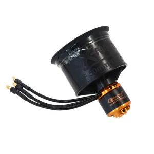 QX-MOTOR 50mm 12 Blades EDF Ducted Fan QF2611 3300/4000/4600/5000KV Brushless Motor for RC Airplane DIY