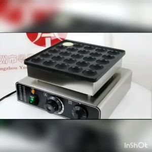 เครื่องทำแพนเค้กไฟฟ้า 25หลุม เครื่องทำวาฟเฟิล ทำมัฟฟิน 25 hole muffin maker