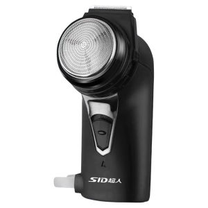 Superman 2025 SA70 Electric Shaver Single-Head Powerful Motor Beard Trimmer Portable Wet/Dry Shaving Stainless Steel Blade