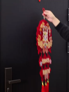 Liễn Thần Tài Treo Cửa Treo Tường Trang Trí Tết Decor Nhà Cửa Chiêu Tài Hút Lộc