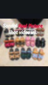 REAL PICT Sandal Chyp PRIA WANITA Warna Lengkap Lentur Nyaman Empuk & Tidak Licin