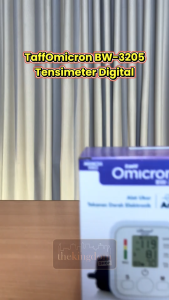 TaffOmicron BW-3205 Tensimeter Digital Blood Pressure Monitor Alat Ukur Tekanan Darah Tensi BPM Taff Omicron BW3205