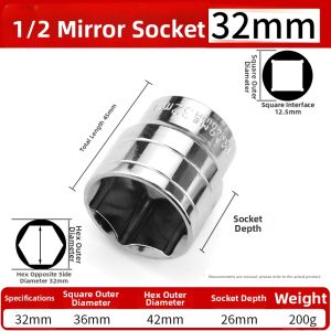 DAIENGONGJU | Electric Wrench Hex Socket Set 8-32mm