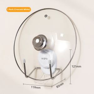 pracra | Suction Wall-mounted Stainless Steel Organizer
