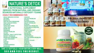 Natures Detox #1 Healing Herb Supplement From Switzerland