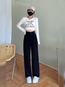 Celana Wanita High Waist Loose: Pilihan Bawahan Panjang Petite Friendly