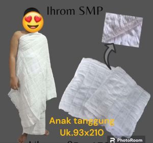 KAIN IHROM DEWASA DAN ANAK TANGGUNG UNTUK HAJI DAN UMROH