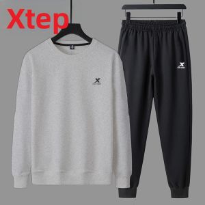 XTEP | Warm Casual Sweatshirt Set Men