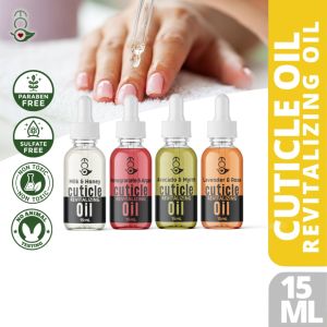 Eco Love Natural Cuticle Oil Healthy Manicure Cuticle Guard Replenish Strengthen Nail Care Organic NAMI Natural Cuticle Oil Revitalizer Cream Chamfer Oil Nutrition Transparent Nail Growth Nail Art Treatment Care Tools Cuticle Revitalizing Oil