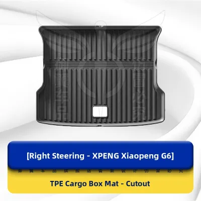Xpeng G6 Hong Kong Version Right Hand Drive Car TPE Mat Customized Right Driver Side Automobile Carpet Floor Mat Full Wrap