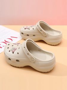 New Thick Cloud Heel-Enhancing Clogs for Leisure and Beachwear