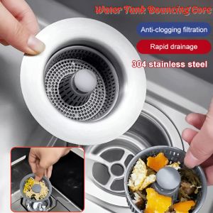 Kitchen Sink Drain Cap Sink Filter Deodorizing Filter Food Collector Drain Basket