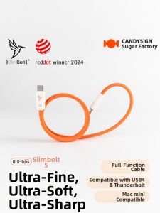 Candysign | Thunderbolt 5 All-purpose Data Cable 240W