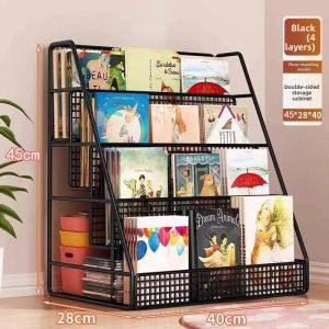 MINGZHIYIFAN | Mobile Childrens Bookshelf