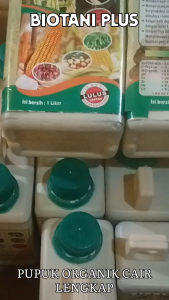 BIOTANI BIOTA PLUS PUPUK ORGANIK CAIR LENGKAP POC 1 Liter Formula Khusus Pertanian Andalan Petani