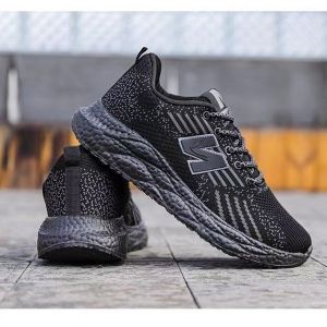 MIKEJIE Autumn New Style Casual and Stylish Leather Panel Shoes Simple Low-top Anti-skid Cushioning Sports White Shoes Light and Breathable Lazy Shoes High-elastic Soft-soled Driving Shoes