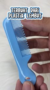 Dovana Sisir Rambut Anak Bayi: Sisir Plastik Lembut Newborn Baby Hair Comb