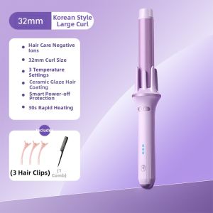 Automatic Curling Iron 32mm Long-lasting Styling Negative Ion