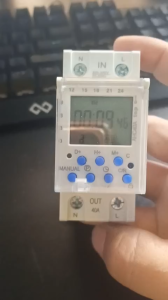 Timer điện tử hẹn giờ theo tuần ACH40A 220V chuyên gắn cho tủ điện