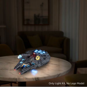 Kyglaring LED Light Kit suitable for Lego Millennium Falcon 75192 Building Block Decorative Lamp Not Include Model