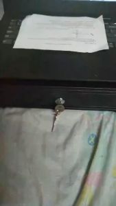 Heavy Duty Cash Drawer Box Electric 4 Bills and 5 Coins Tray for Organizer Cash Drawer