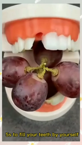 [100 Butir] Temptooth Temporary Repair Penambal Gigi Palsu Sementara - Tambal Gigi Rusak Gigi Berlubang Gigi Ompong Gigi Tiruan