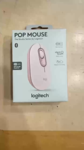 Chuột LOGITECH POP WITH EMOJI NEW WIRELESS/BLUETOOT/HỒNG (ROSE) Chính Hãng