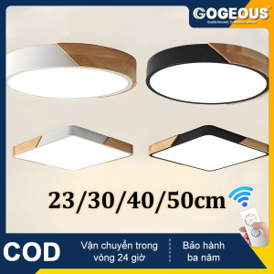 GOGEOUS【Miễn phí vận chuyển】đèn trần đèn trần phòng LED khách phòng khách - 3 chế độ ánh sáng đèn ngủ ốp trần trang trí phòng ngủ đèn trang trí phòng khách siêu sáng đèn ốp trần sáng đèn trần trang trí